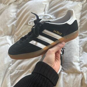 Adidas Gazelle Core Black/Cloud White Shoes